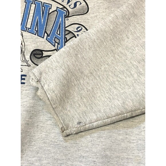 Vtg 1993 UNC Tar Heels Sweatshirt Championship Made In USA Sz Large Basketball - Picture 12 of 15
